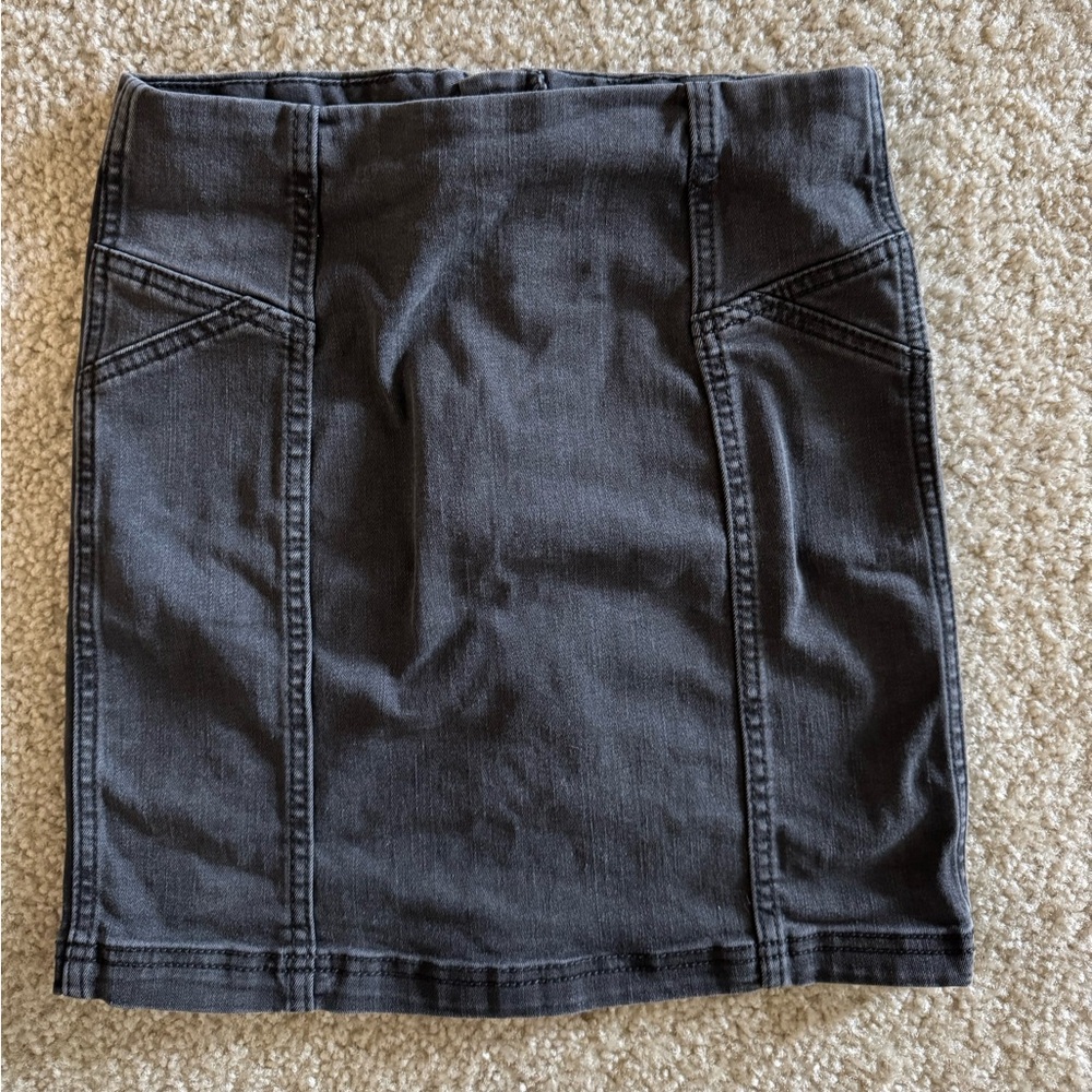 Art Class Black Kids Skirt